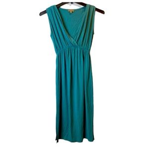 Lilla P Teal V Neck Dress Nursing